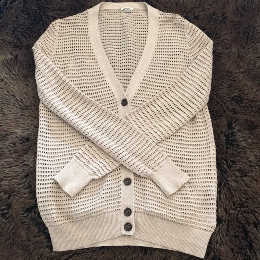 Ivory Fossil Cardigan